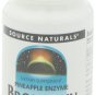 Source Naturals Bromelain 500mg 60 Tablets (Pack of 2)