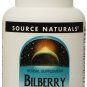 Source Naturals Bilberry Extract 50mg 30 tablet pack of 2