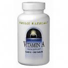 Vitamin A 10000 IU 250 Tabs by Source Naturals (Pack of 2)