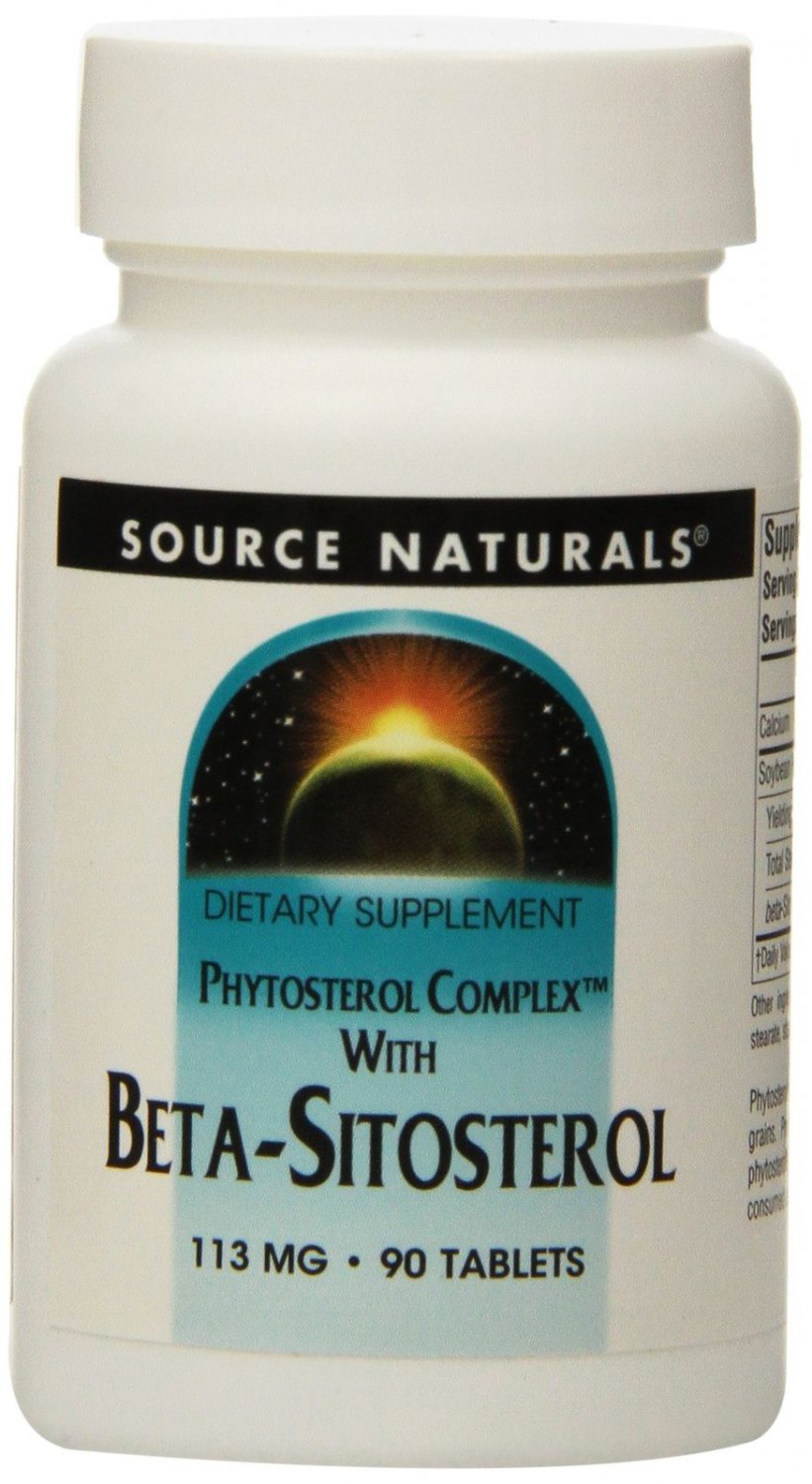 Source Naturals Beta Sitosterol 90 Tablets (Pack of 2)