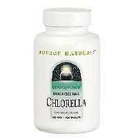 Chlorella 500 MG 100 Tabs by Source Naturals (Pack of 2)