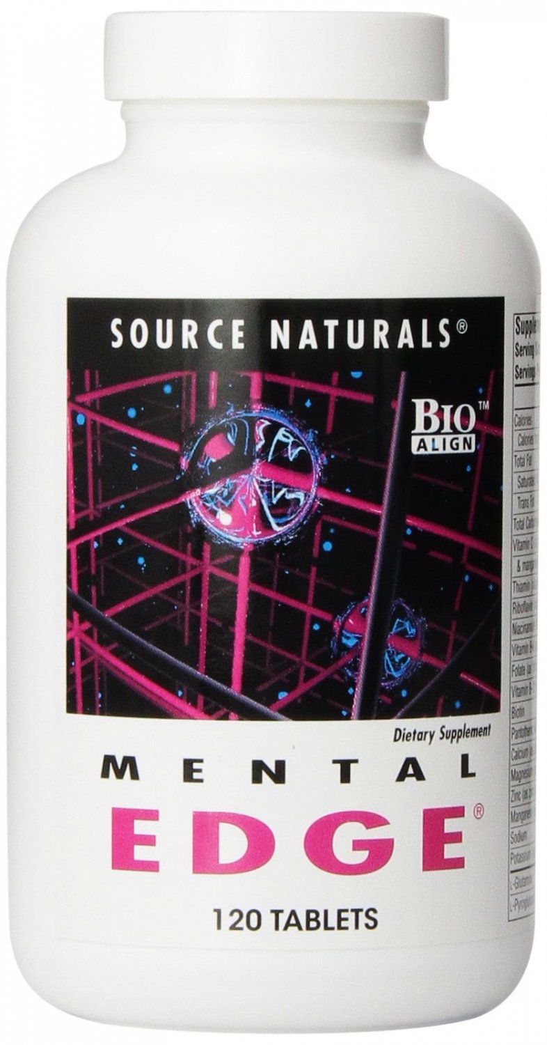 Source Naturals Mental Edge Multivitamin for the Brain 120 Tablets