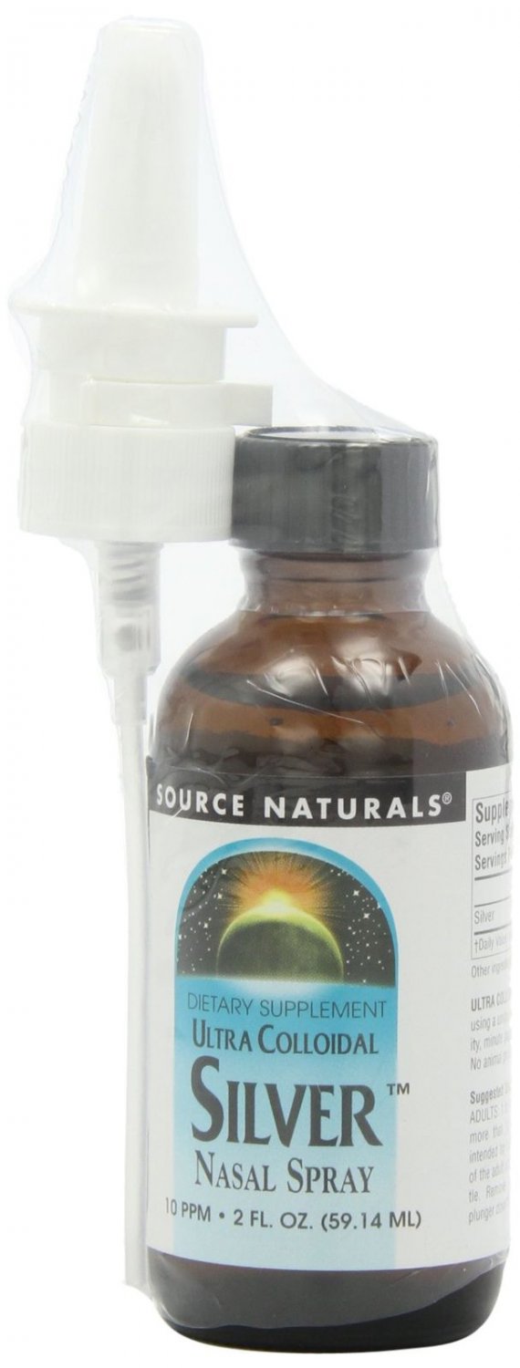 Source Naturals Ultra Colloidal Silver Nasal Spray 2 Ounce