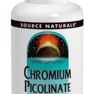 Source Naturals Chromium Picolinate 200mcg 240 Tablets
