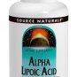 Source Naturals Alpha Lipoic Acid 500mg Antioxidant Protection & Cell Metabol