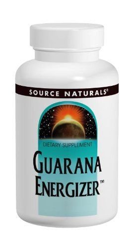 Source Naturals Guarana Energizer Increases Stamina and Motivation100 Tablets