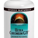 Ultra Chromium GTF/Chromium Picolinate 200mcg Source Naturals Inc. 120 Tabs