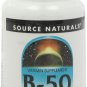 Source Naturals Vitamin B-50 Complex 50mg Supports Energy Production - 100 Tab