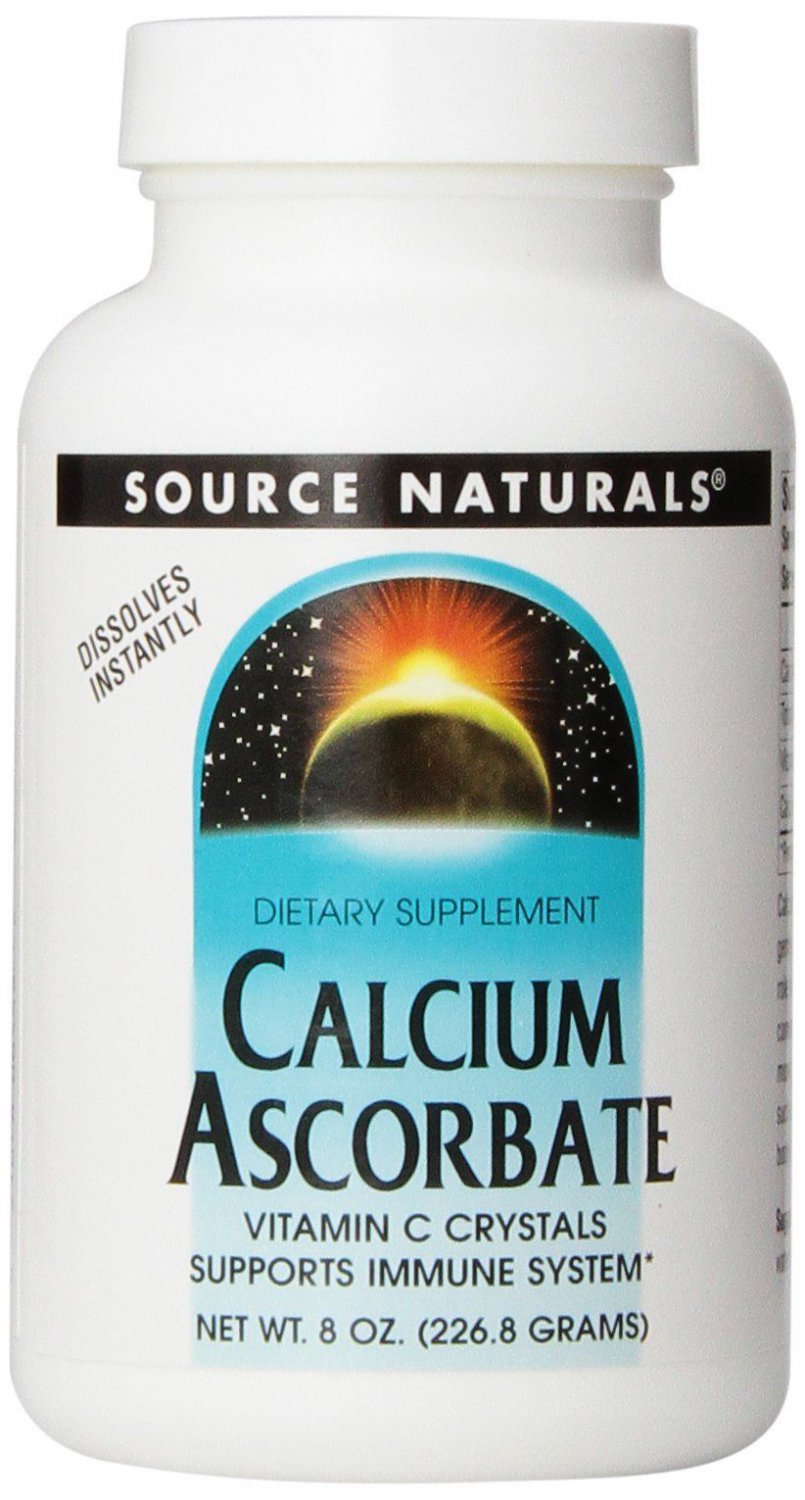 Calcium Ascorbate Buffered C Crystals 8 oz