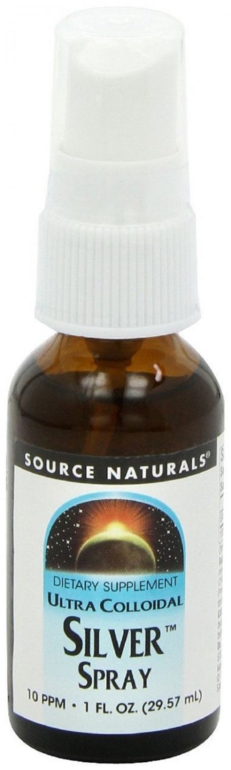 Source Naturals Ultra Colloidal Silver Throat Spray 1 Ounce