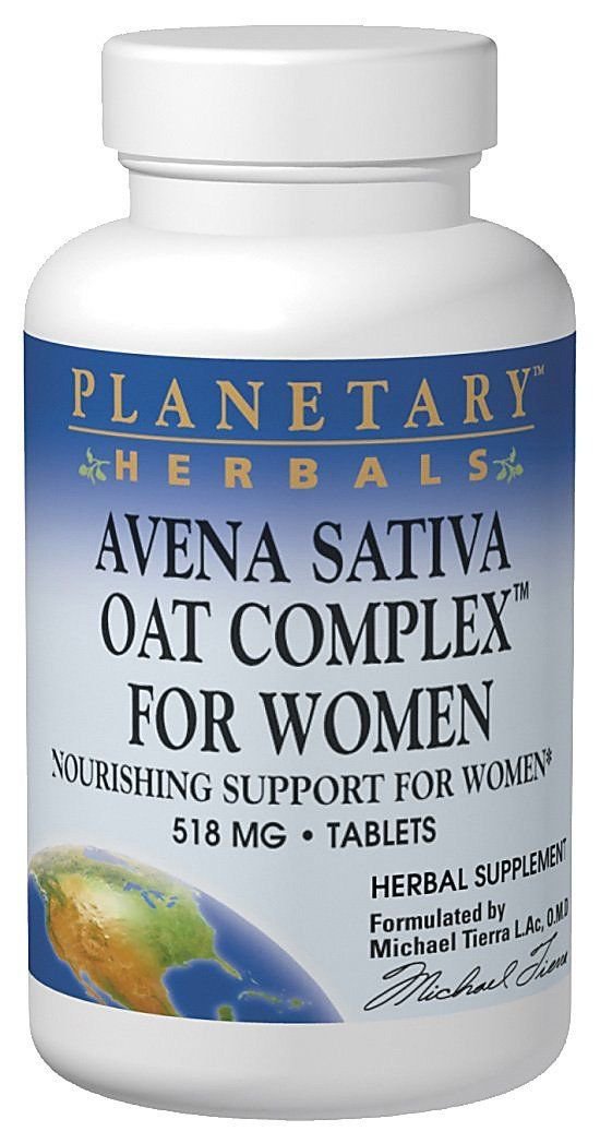 Planetary Formulations - Avena Sativa/Wom 518mg 50 tablets
