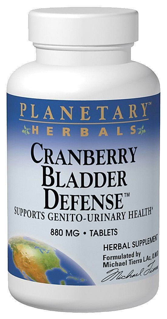 Planetary Formulations - Cranberry Bladder Defense 880 mg 60 tablets