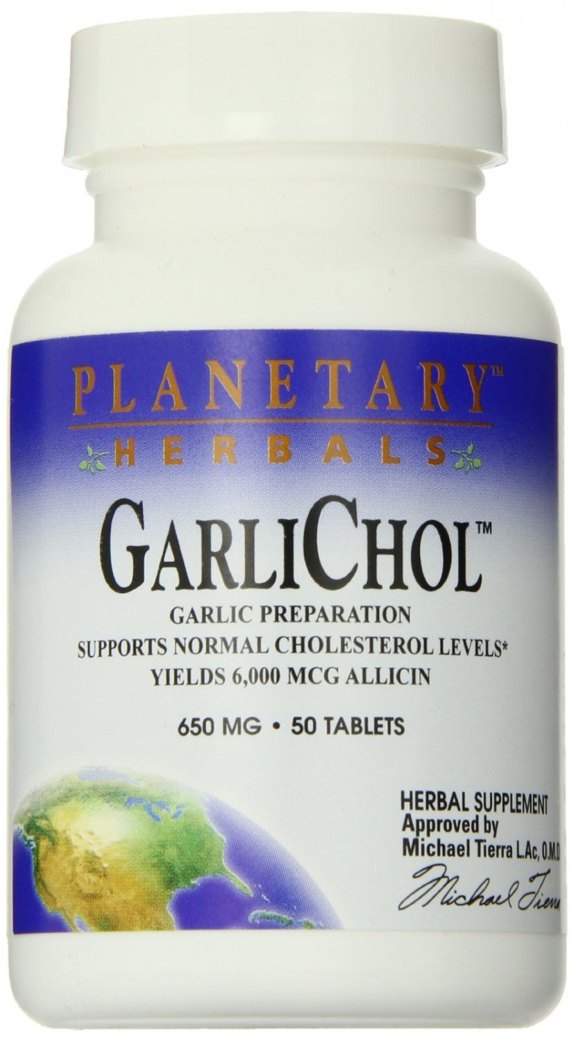 Planetary Herbals Garlichol Tablets 50 Count