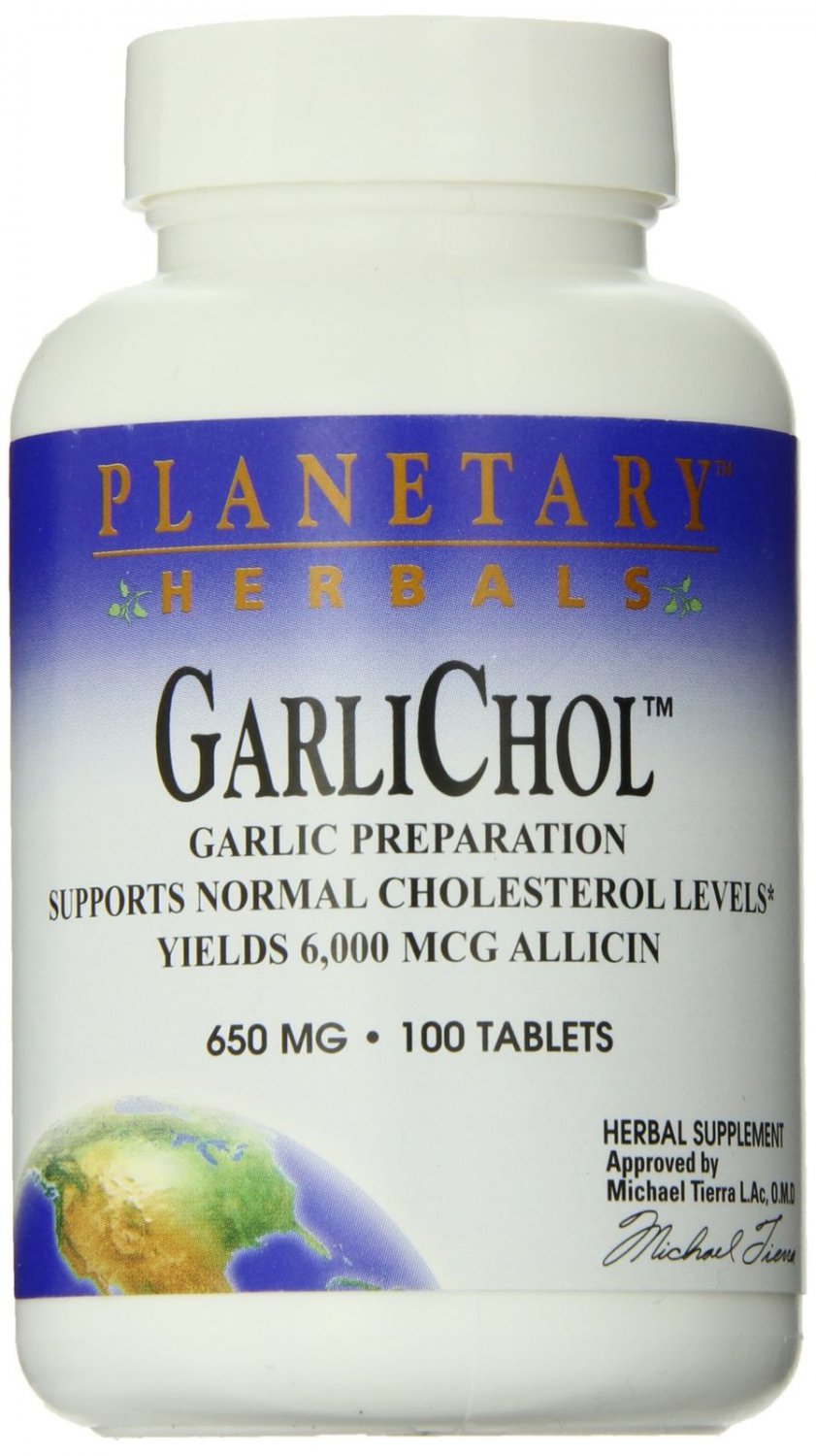 Planetary Herbals Garlichol Tablets 100 Count