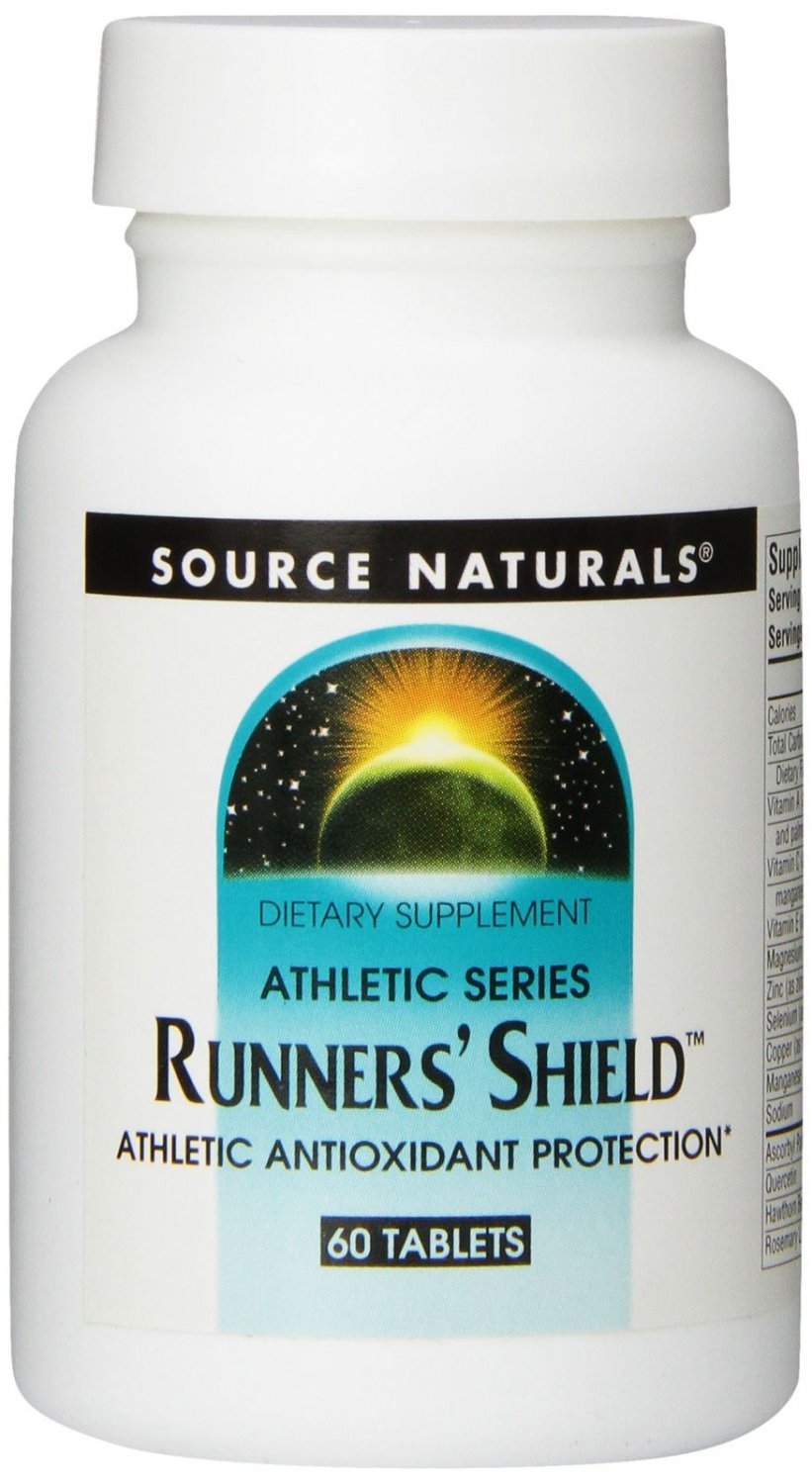 Source Naturals Runners&acirc;�� Shield Antioxidant Protection 60 Tablets