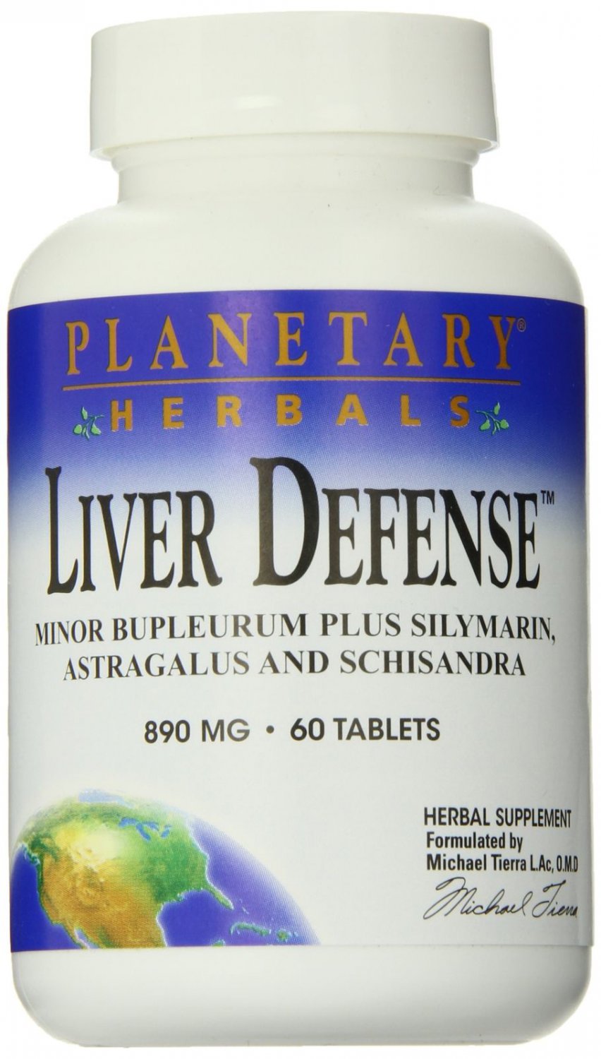 Planetary Herbals Liver Defense Tablets 60 Count