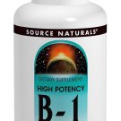 Source Naturals High Potency B-1 500 mg 100 Tabs