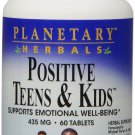 Planetary Herbals Positive Teens and Kids Tablets 60 Count