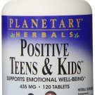 Planetary Herbals Positive Teens & Kids 435mg Supports Emotional Well-Being