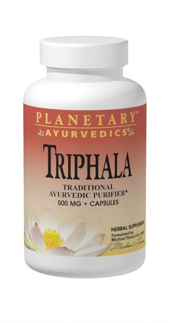 Planetary Herbals Triphala by Planetary Ayurvedics 500mg  Cleanser For GI Tra...