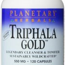 Planetary Herbals Triphala Gold 550mg  Cleanser for GI Tract Wellness 120 Veg...