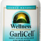 Source Naturals Wellness GarliCell 6000mcg Garlic with No After-Odor 90 Tablets