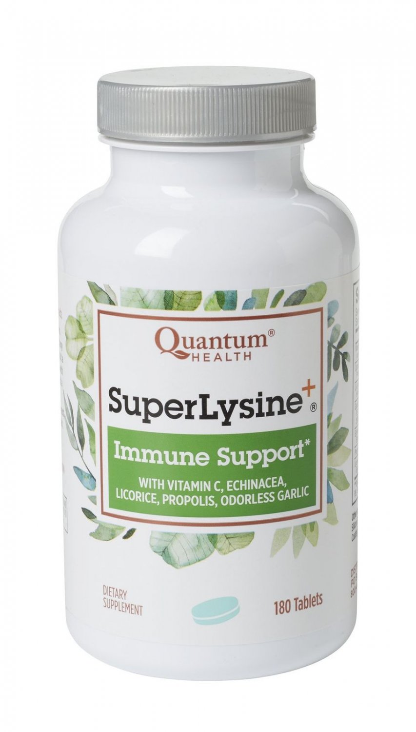 Quantum Super Lysine 180 Tabs 1 Bottle