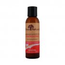Shea Natural Massage and Body Oil Energizing Grapefruit Pomelo 4 Ounce