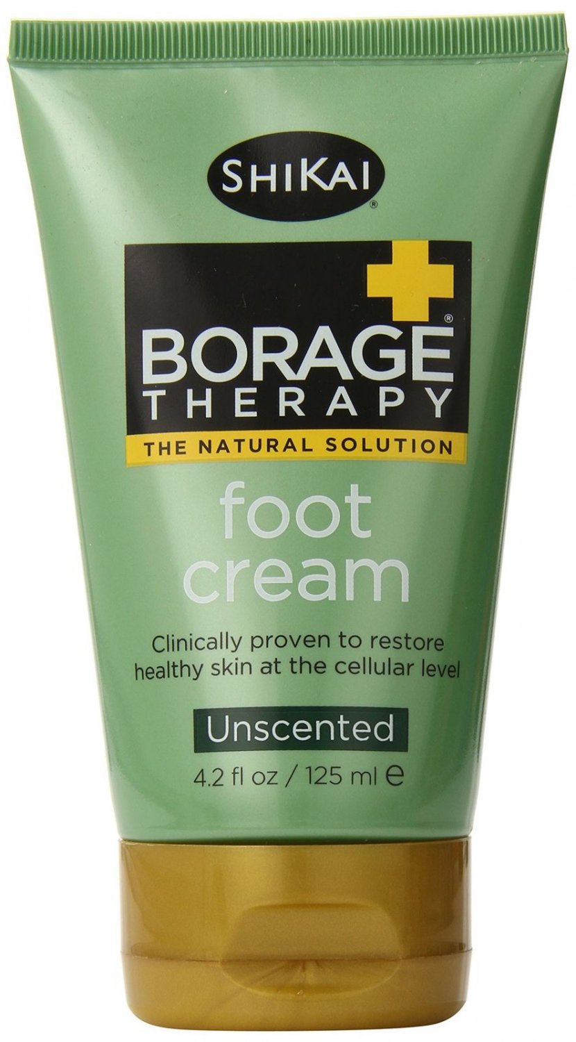 Shikai - Borage Therapy Plant-Based Dry Skin Foot Cream Combat Dry Cracked & ...
