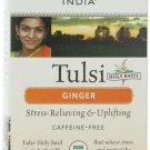 Organic India Tulsi Caffeine Free Tea Ginger 18 Count