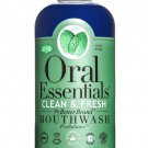 Oral Essentials Clean & Fresh Mouthwash Dentist Formulated Alcohol/Preservati...