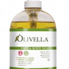 Olivella Face and Body Soap Made from Italian Virgin Olive Oil Net 16.9 Fl. Oz.