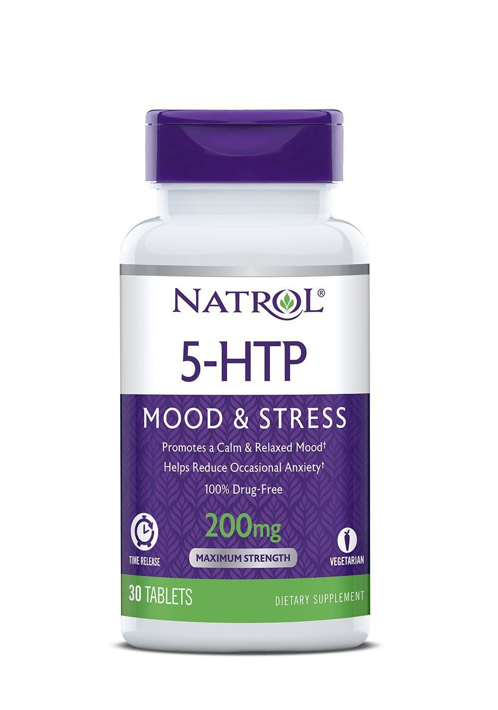Natrol 5-HTP Time Release Tablets 200mg 30 Count