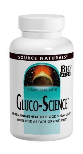 SOURCE NATURALS Gluco-Science Tablet 180 Count 180 Tablets