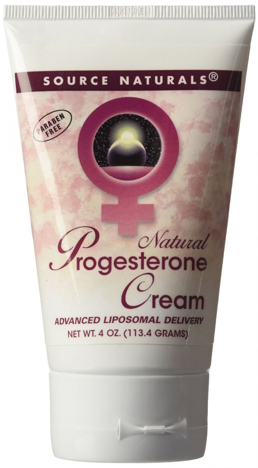 Progesterone Cream by Source Naturals (4 oz tube) 4 oz.