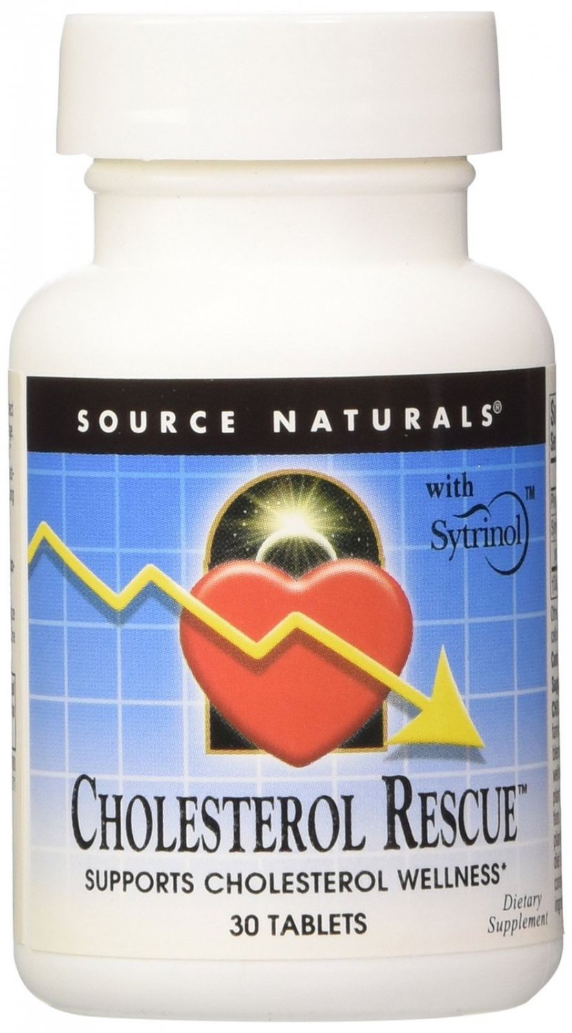 Source Naturals Cholesterol Rescue 30 Tablets