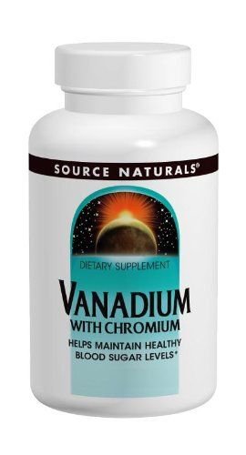 Source Naturals Vanadium with Chromium 180 Tablets
