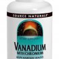 Source Naturals Vanadium with Chromium 180 Tablets