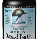 SOURCE NATURALS Arctic Pure Omega-3 Fish Oil Ultra Potency Enteric Coated 850...