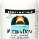 Source Naturals Mucuna Dopa 100mg Natural L-Dopa for Mood & Performance 120 C...