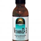 Source Naturals Vitamin D-3 Liquid 2000IU Bioactive Form for Bone and Immune ...