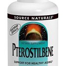 Source Naturals Pterostilbene Support for Healthy Aging 120 Vegetarian Caps