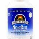 SOURCE NATURALS Sleep Science Night Rest 200 Tablets