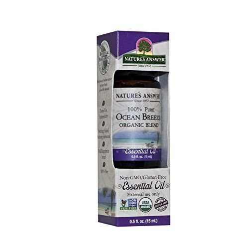 Nature's Answer 100% Pure Organic Essential Oil Blend 0.5-Ounce Ocean Breeze