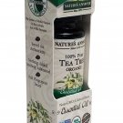Nature's Answer 100 Percent Pure Organic Tea Tree Essential Oil 0.50 Ounce