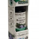 Nature's Answer 100% Pure Organic Essential Oil Rosemary 0.50 oz