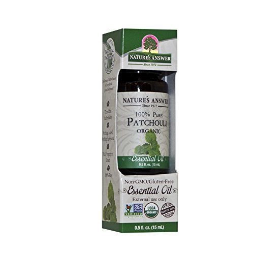 Nature's Answer 100% Pure Organic Essential Oil 0.5-Ounce Patchouli
