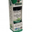 Nature's Answer 100% Pure Organic Essential Oil Lemongrass 0.50 Ounce