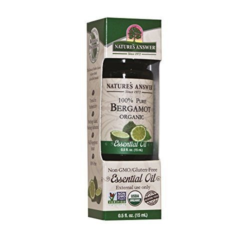 Nature's Answer 100% Pure Organic Essential Oil 0.5-Ounce Bergamot Bergamont