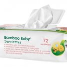 Aleva Naturals Bamboo Baby Wipes Sensitive 6 Count 14.1 Ounce